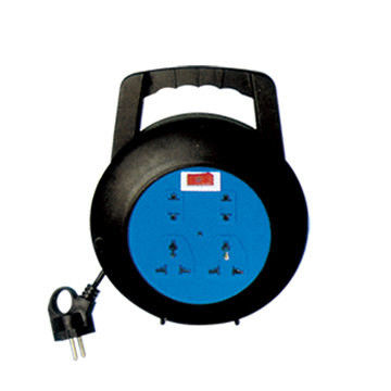 Electric Extension Cable Reel With Socket Outlet Switch